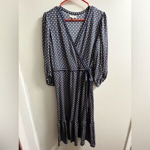 Max studio blue dress.